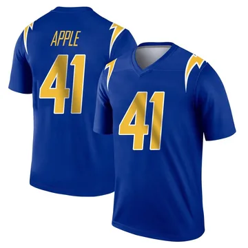 Men's Nike Los Angeles Chargers Eli Apple Royal 2nd Alternate Jersey - Legend