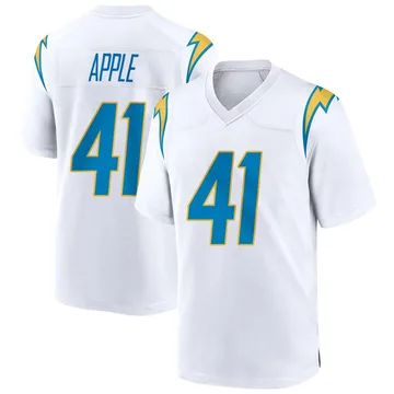 Men's Nike Los Angeles Chargers Eli Apple White Jersey - Game