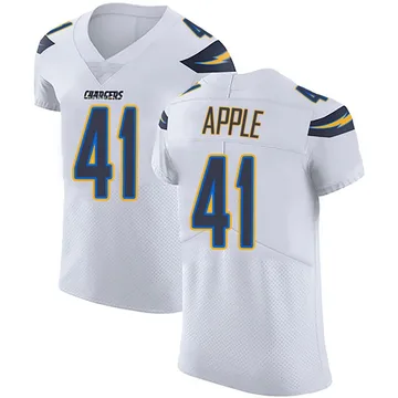 Men's Nike Los Angeles Chargers Eli Apple White Vapor Untouchable Jersey - Elite