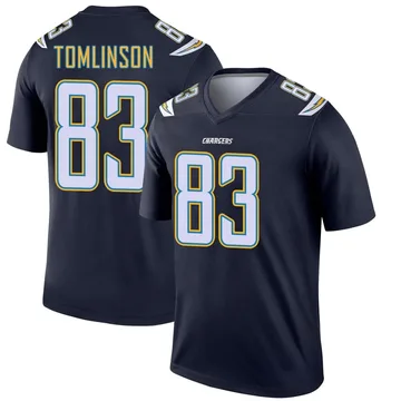 Men's Nike Los Angeles Chargers Eric Tomlinson Navy Jersey - Legend