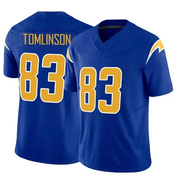 Men's Nike Los Angeles Chargers Eric Tomlinson Royal Vapor F.U.S.E. Jersey - Limited