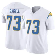 Men's Nike Los Angeles Chargers Foster Sarell White Vapor F.U.S.E. Jersey - Limited