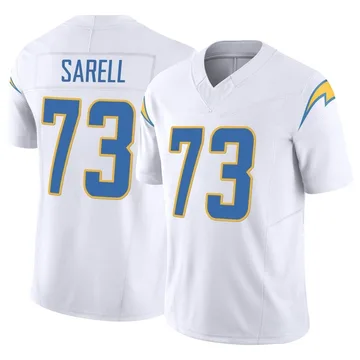 Men's Nike Los Angeles Chargers Foster Sarell White Vapor F.U.S.E. Jersey - Limited