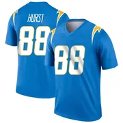 Men's Nike Los Angeles Chargers Hayden Hurst Blue Powder Jersey - Legend