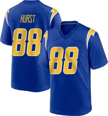 Men's Nike Los Angeles Chargers Hayden Hurst Royal 2nd Alternate Jersey - Game