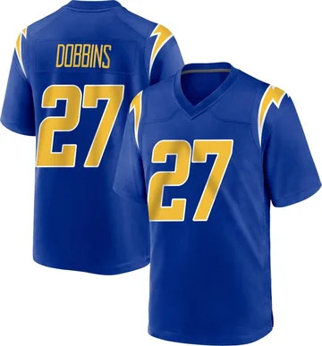 Men's Nike Los Angeles Chargers J.K. Dobbins Royal 2nd Alternate Jersey - Game