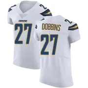 Men's Nike Los Angeles Chargers J.K. Dobbins White Vapor Untouchable Jersey - Elite