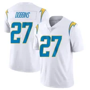 Men's Nike Los Angeles Chargers J.K. Dobbins White Vapor Untouchable Jersey - Limited