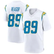 Men's Nike Los Angeles Chargers Jalen Reagor White Jersey - Game