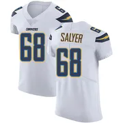 Men's Nike Los Angeles Chargers Jamaree Salyer White Vapor Untouchable Jersey - Elite