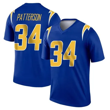 Men's Nike Los Angeles Chargers Jaret Patterson Royal 2nd Alternate Jersey - Legend