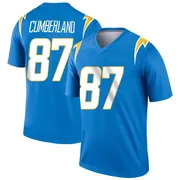 Men's Nike Los Angeles Chargers Jeff Cumberland Blue Powder Jersey - Legend