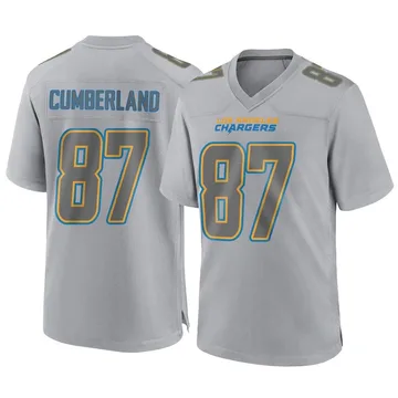 Men's Los Angeles Chargers Jeff Cumberland Gray Atmosphere Fashion Jersey - Game