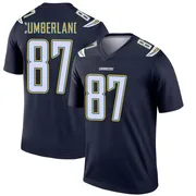 Men's Nike Los Angeles Chargers Jeff Cumberland Navy Jersey - Legend