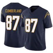 Men's Nike Los Angeles Chargers Jeff Cumberland Navy Vapor F.U.S.E. Jersey - Limited