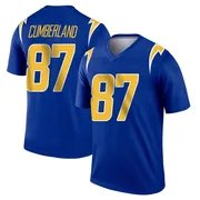 Men's Nike Los Angeles Chargers Jeff Cumberland Royal 2nd Alternate Jersey - Legend