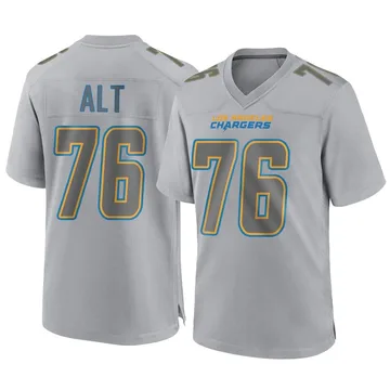 Men's Nike Los Angeles Chargers Joe Alt Gray Atmosphere Fashion Jersey - Game