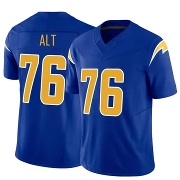 Men's Nike Los Angeles Chargers Joe Alt Royal Vapor F.U.S.E. Jersey - Limited