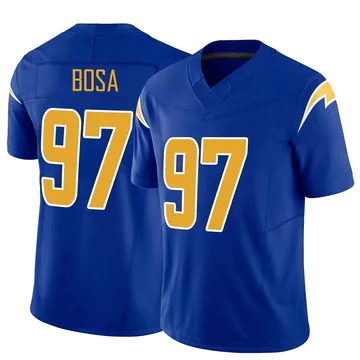 Men's Nike Los Angeles Chargers Joey Bosa Royal Vapor F.U.S.E. Jersey - Limited