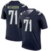 Men's Nike Los Angeles Chargers Jordan McFadden Navy Jersey - Legend