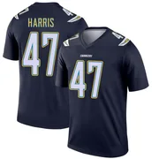 Men's Nike Los Angeles Chargers Josh Harris Navy Jersey - Legend