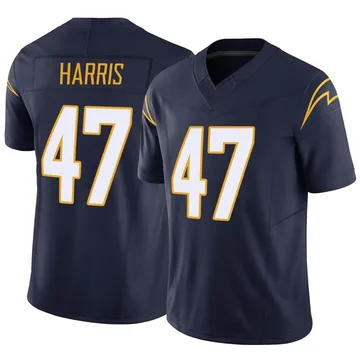 Men's Los Angeles Chargers Josh Harris Navy Vapor F.U.S.E. Jersey - Limited