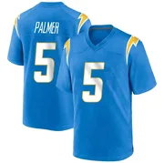 Men's Nike Los Angeles Chargers Joshua Palmer Blue Powder Alternate Jersey - Game