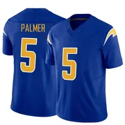 Men's Nike Los Angeles Chargers Joshua Palmer Royal Vapor F.U.S.E. Jersey - Limited