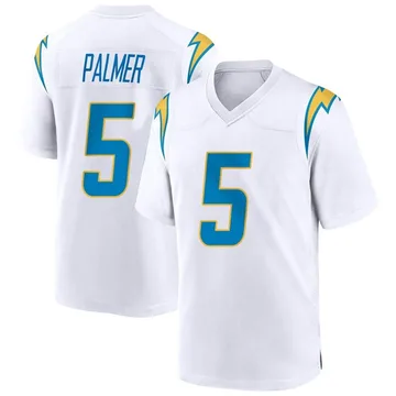 Men's Nike Los Angeles Chargers Joshua Palmer White Jersey - Game