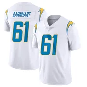 Men's Nike Los Angeles Chargers Karsen Barnhart White Vapor Untouchable Jersey - Limited