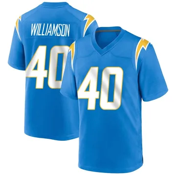 Men's Nike Los Angeles Chargers Kendall Williamson Blue Powder Alternate Jersey - Game