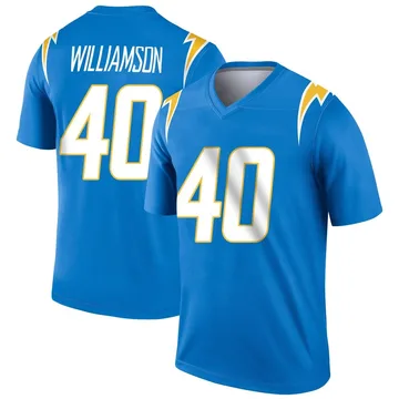 Men's Nike Los Angeles Chargers Kendall Williamson Blue Powder Jersey - Legend