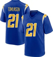 Men's Nike Los Angeles Chargers LaDainian Tomlinson Royal 2nd Alternate Jersey - Game