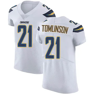 Men's Nike Los Angeles Chargers LaDainian Tomlinson White Vapor Untouchable Jersey - Elite