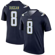 Men's Nike Los Angeles Chargers Max Duggan Navy Jersey - Legend