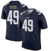 Men's Nike Los Angeles Chargers Mike Estes Navy Jersey - Legend