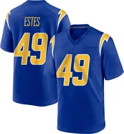 Men's Nike Los Angeles Chargers Mike Estes Royal 2nd Alternate Jersey - Game