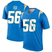 Men's Nike Los Angeles Chargers Morgan Fox Blue Powder Jersey - Legend