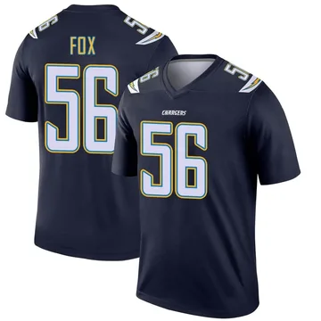 Men's Nike Los Angeles Chargers Morgan Fox Navy Jersey - Legend