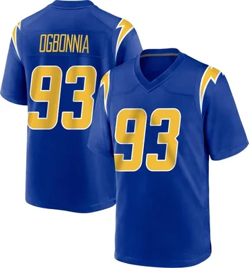 Men's Nike Los Angeles Chargers Otito Ogbonnia Royal 2nd Alternate Jersey - Game