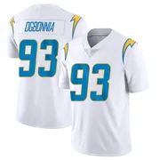 Men's Nike Los Angeles Chargers Otito Ogbonnia White Vapor Untouchable Jersey - Limited