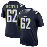 Men's Nike Los Angeles Chargers Sam Mustipher Navy Jersey - Legend