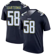 Men's Nike Los Angeles Chargers Shaq Quarterman Navy Jersey - Legend