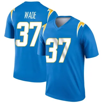 Men's Nike Los Angeles Chargers Shaun Wade Blue Powder Jersey - Legend