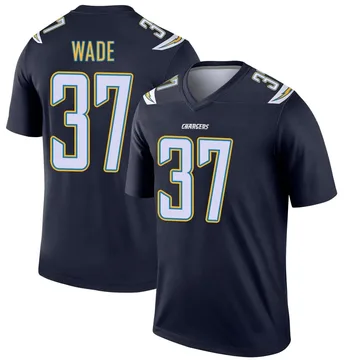 Men's Nike Los Angeles Chargers Shaun Wade Navy Jersey - Legend