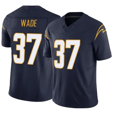 Men's Nike Los Angeles Chargers Shaun Wade Navy Vapor F.U.S.E. Jersey - Limited