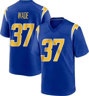 Men's Nike Los Angeles Chargers Shaun Wade Royal 2nd Alternate Jersey - Game