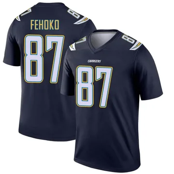 Men's Nike Los Angeles Chargers Simi Fehoko Navy Jersey - Legend