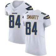 Men's Nike Los Angeles Chargers Stone Smartt White Vapor Untouchable Jersey - Elite