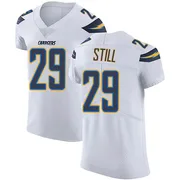 Men's Nike Los Angeles Chargers Tarheeb Still White Vapor Untouchable Jersey - Elite